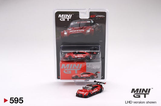 MGT00595-L TSM MINI-GT 1:64 Nissan GT-R Nismo GT500 SUPER GT 2021 #23 "MOTUL AUTECH GT-R" LHD