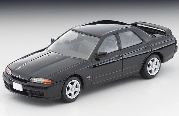 LV-N194c TOMYTEC Tomica 1:64 Nissan Skyline 4door Sports Sedan GTS-t Type M Black option installed 1992