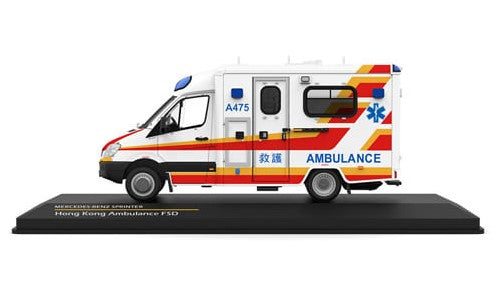 [ Back-order ] TINY ATC43036 1:43 MB Sprinter Ambulance