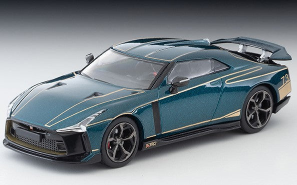 TOMYTEC Tomica 1:64 Nissan GT-R50 by Italdesign Dark Green 327943