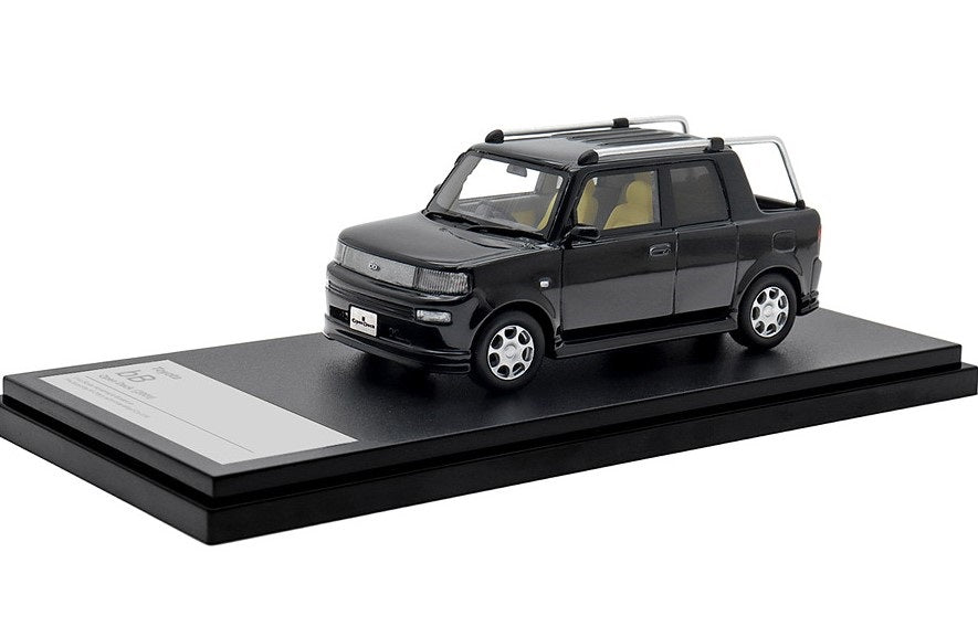 [ Back-order ] Hi-Story HS430BK 1:43 Toyota bB Open Deck (2001) Black Mica Resin