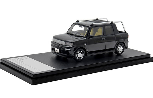 [ Back-order ] Hi-Story HS430BK 1:43 Toyota bB Open Deck (2001) Black Mica Resin