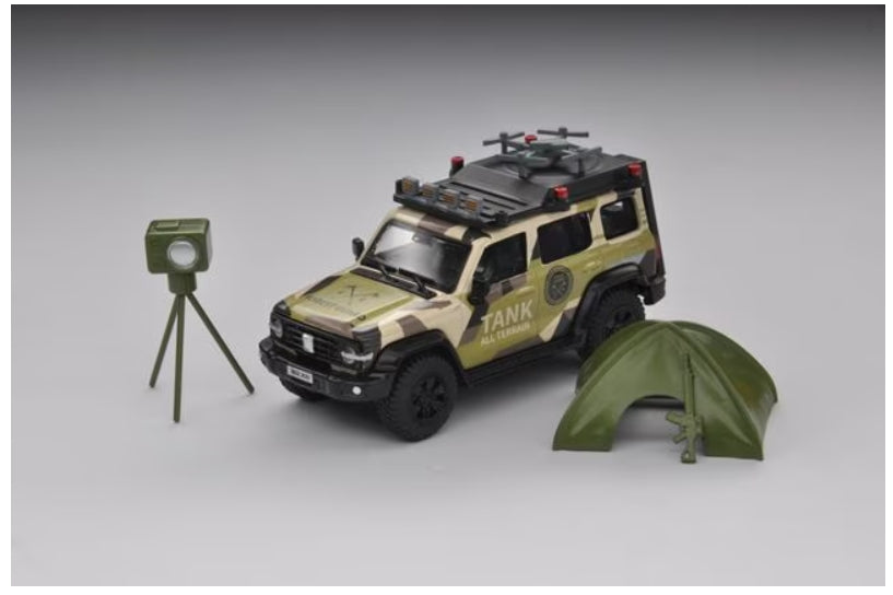 X20-3 拓意 XCARTOYS 1:64 Tank 300 Off-Road Set Vol.2 Forest Ranger