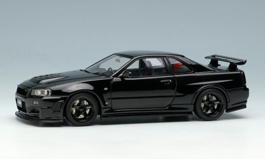 [ Back-order ] Make Up EIDOLON EM396D 1:43 NISMO R34 GT-R Z-tune Black