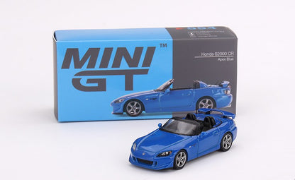 MGT00554-L TSM MINI-GT 1:64 Honda S2000 (AP2) CR Apex Blue LHD