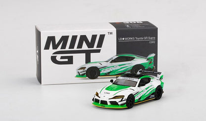 MGT00308-R TSM MINI-GT 1:64 Toyota LB WORKS GR Supra CSR2 RHD