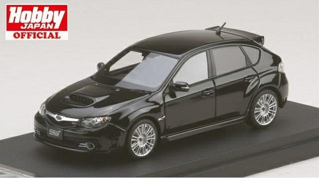 [ Back-order ] MARK43 PM4370BK 1:43 Subaru Impreza WRX STI (GRB) Obsidian Black Pearl