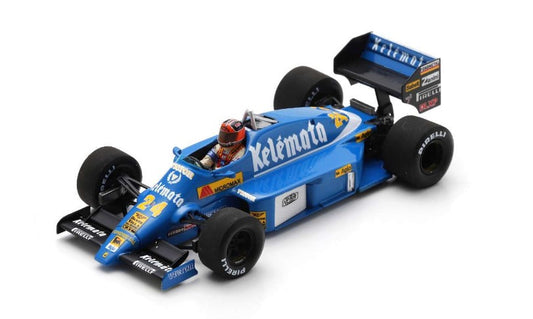 S3965 SPARK 1:43 Osella FA1G British GP 1985 Piercarlo Ghinzani #24