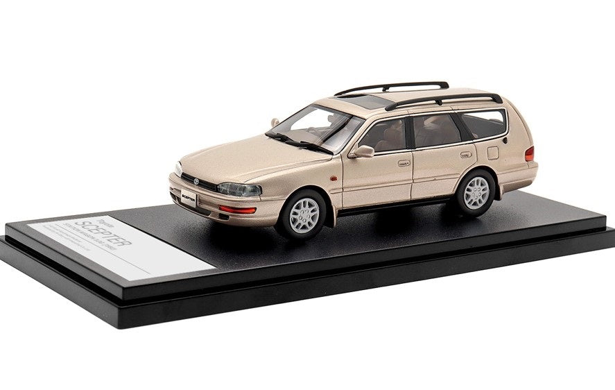 [ Back-order ] Hi-Story HS412BG 1:43 Toyota SCEPTER STATION WAGON 3.0G (1992) Beige Mica Metallic Resin