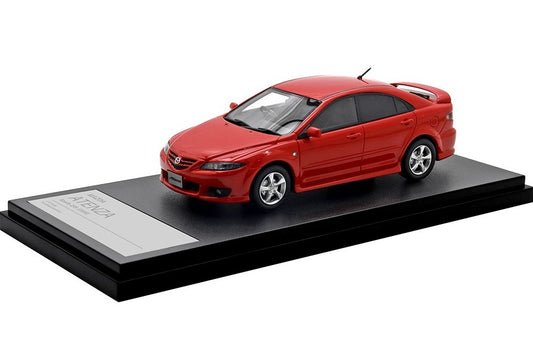 [ Back-order ] Hi-Story HS436RE 1:43 MAZDA ATENZA Sports 23S (2002) Classic Red Resin