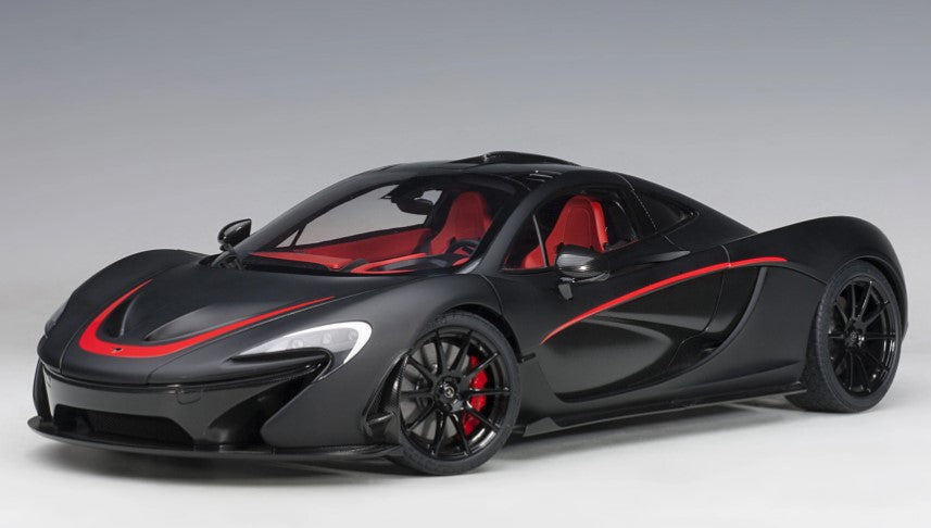 [ Back-order ] AUTOart 12241 1:12 McLaren P1 Matte Black / Red