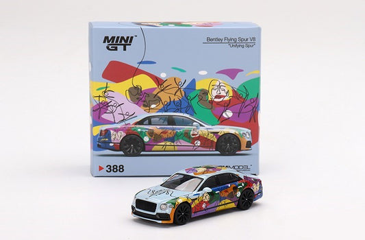 MGT00388-L TSM MINI-GT 1:64 Bentley Flying Spur V8 UNIFYING SPUR LHD