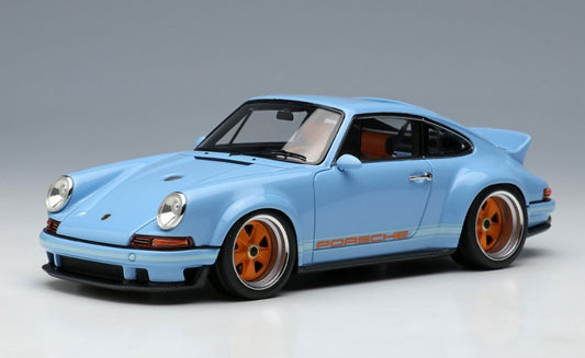 [ Back-order ] Make Up EIDOLON EM427L 1:43 Singer 911 DLS 2022 GULF Blue