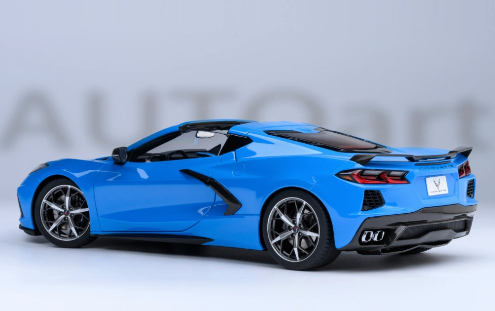 71281 AUTOart 1:18 Chevrolet Corvette (C8) Stingray Z51 Blue