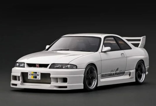 [ Back-order ] ignition model IG3129 1:18 GReddy GT-R (BCNR33) Pearl White