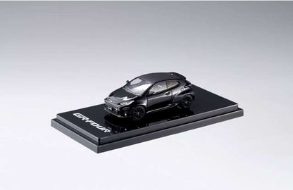 HJ642024HBK Hobby JAPAN 1:64 Toyota GR Yaris RZ High Performance Precious Black Pearl