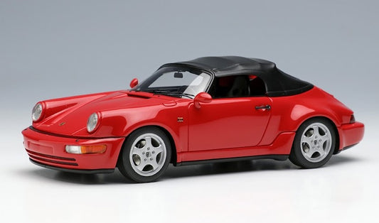 [ Back-order ] Make Up VISION VM166C 1:43 Porsche 911 (964) Speedster Turbo Look 1993 Guards Red