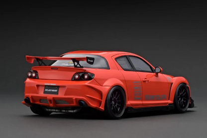 [ Back-order ] ignition model IG3176 1:18 Mazda RX-8 (SE3P) RE Amemiya Orange