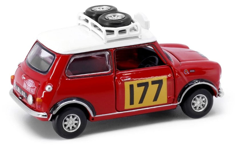 [ Back-order ] TINY ATC66018 1:50 Tiny City No.177 Mini Cooper Mk1 Rally #177 Diecast