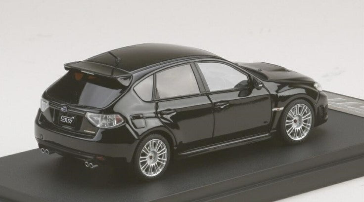 [ Back-order ] MARK43 PM4370BK 1:43 Subaru Impreza WRX STI (GRB) Obsidian Black Pearl