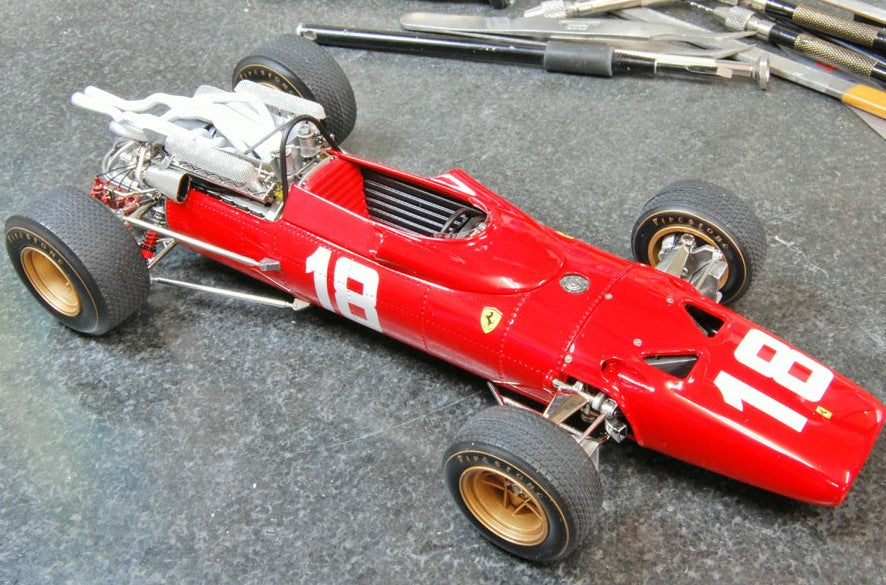 K272 Model Factory Hiro 1:20 Ferrari 312 F1-67 Ver.A Monaco GP/Holland GP/Belgium GP 1967 Fulldetail Kit