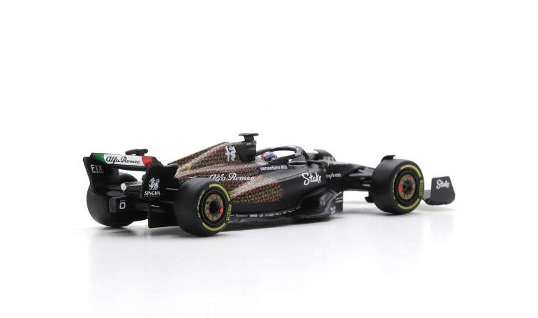 Y358 SPARK Sparky 1:64 Alfa Romeo Stake C43 #77 Alfa Romeo F1 Team ORLEN Las Vegas GP 2023 V.Bottas