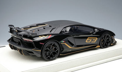 [ Back-order ] Make Up EIDOLON EML027H 1:18 Lamborghini Aventador SVJ 63 2018 Black