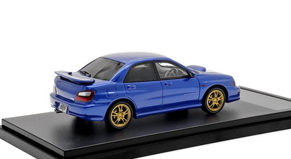 [ Back-order ] Hi-Story HS401BL 1:43 SUBARU IMPREZA WRX STi (2001) WR Blue Mica Resin