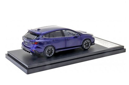 [ Back-order ] Hi-Story HS332BL 1:43 Subaru LEVORG (2020) Dynamic Style Accessory Lapis Blue Pearl Diecast