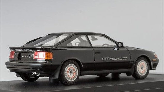 [ Back-order ] MARK43 PM4337SBK 1:43 Toyota Celica GT-FOUR (ST165) 1987 Sports Wheel Black