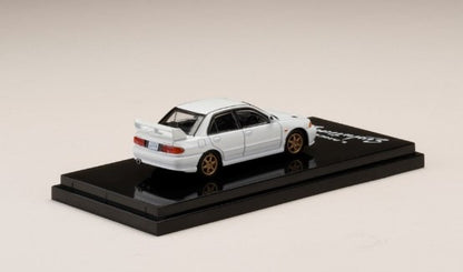 [ Back-order ] Hobby Japan HJ641010CW 1:64 Mistubishi Lancer GSR Evolution III (CE9A) Customized Version Scortia White