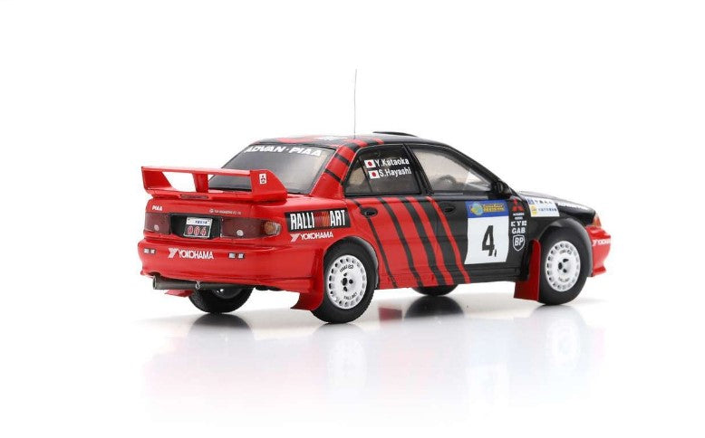 S6519 SPARK 1:43 Mitsubishi Lancer EVOLUTION III 4th Rally China 1997 Y. Kataoka - S. Hayashi #4