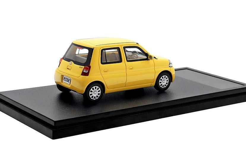 [ Back-order ] Hi-Story HS421YE 1:43 DAIHATSU ESSE X (2006) Sunshine Yellow Resin