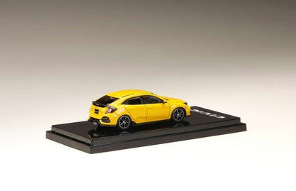 [ Back-order ] Hobby Japan HJ642018AY 1:64 Honda Civic H/B (FK7) 2020 Yellow