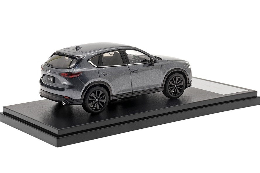 [ Back-order ] Hi-Story HS358MG 1:43 MAZDA CX-5 Sports Appearance (2021) Machine Gray Premium Metallic Diecast