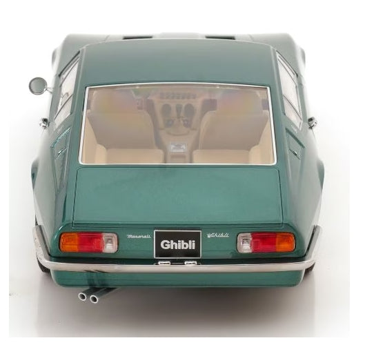 KKDC181272 KK scale 1:18 Maserati Ghibli Coupe 1969 Green Metallic
