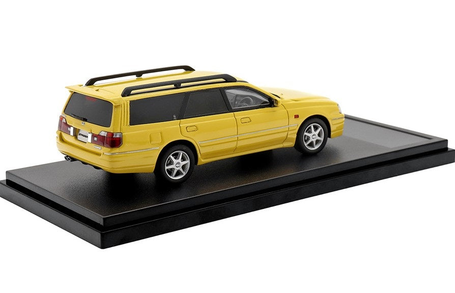 [ Back-order ] Hi-Story HS381YE 1:43 NISSAN STAGEA 25t RS FOUR S (1998) Lightning Yellow Resin