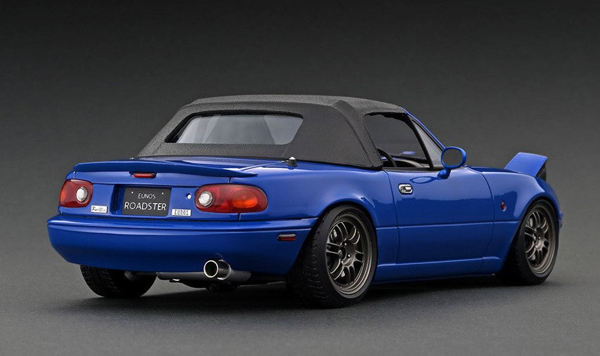 IG3199 ignition model 1:18 Mazda Eunos Roadster Eunos Roadster (NA) Blue Resin