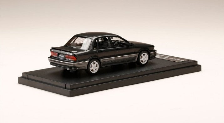 [ Back-order ] MARK43 PM43133CBT 1:43 Mitsubishi GALANT VR-4 (E39A) 1990 Customized Ver. RAMP BLACK/CHATEAU SILVER 2 TONE