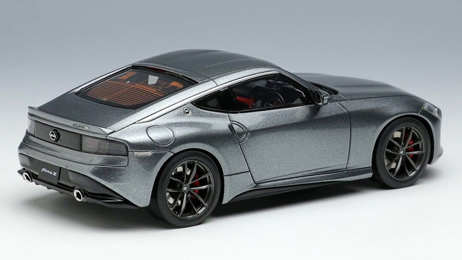 [ Back-order ] Make Up EIDOLON EM647H 1:43 Nissan Fairlady Z Version ST 2023 (JP) Dark Metal Gray