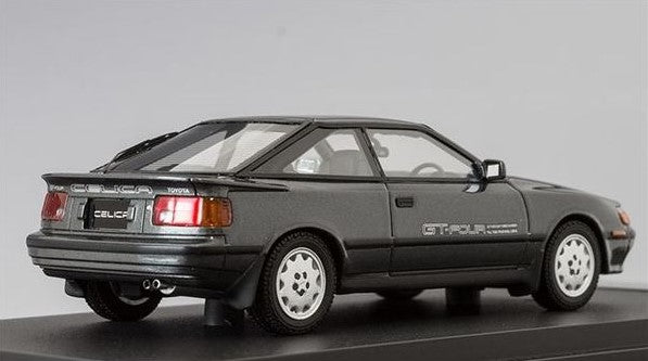 [ Back-order ] MARK43 PM4337GM 1:43 Toyota Celica GT-FOUR (ST165) 1987 Gray Metallic