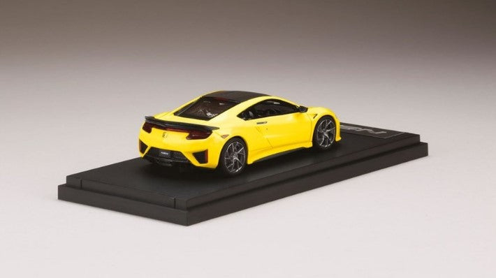 [ Back-order ] MARK43 PM43137CY 1:43 Honda NSX (NC1) 2020 Vehicle with options Yellow Pearl