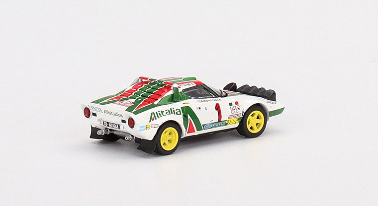 MGT00422-L TSM MINI-GT 1:64 Lancia Stratos HF Monte Carlo 1977 #1 LHD