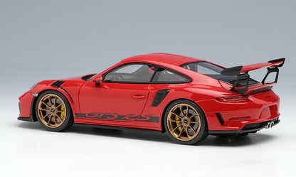 [ Back-order ] Make Up EIDOLON EM573D 1:43 Porsche 911 (991.2) GT3 RS 2018 Guards Red