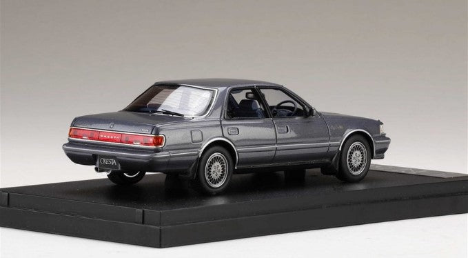 [ Back-order ] MARK43 PM4393GGM 1:43 Toyota CRESTA 3.0 Super Lucent G 1991 Bluish Gray Metallic