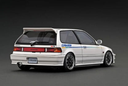 [ Back-order ] ignition model IG3122 1:18 Honda CIVIC (EF9) SiR White