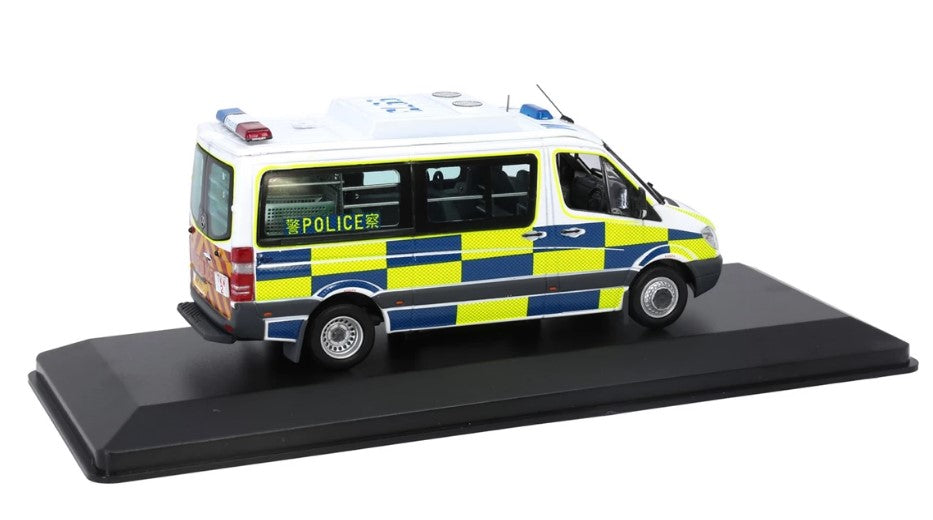 [ Back-order ] TINY ATC43202 1:43 Mercedes-Benz Sprinter Police car (Traffic) Diecast