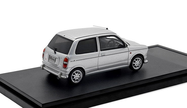 [ Back-order ] Hi-Story HS420SL 1:43 DAIHATSU Mira Gino S (2000) Silver Metallic Resin