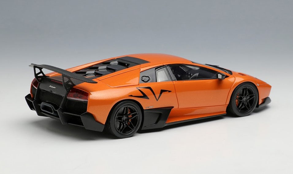 [ Back-order ] Make Up EIDOLON EM336B 1:43 Lamborghini Murcielago LP670-4 SV 2009 Pearl Orange