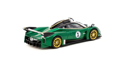 T64G-TL035-GR TARMAC WORKS 1:64 Pagani Huayra R Verde Trifoglio